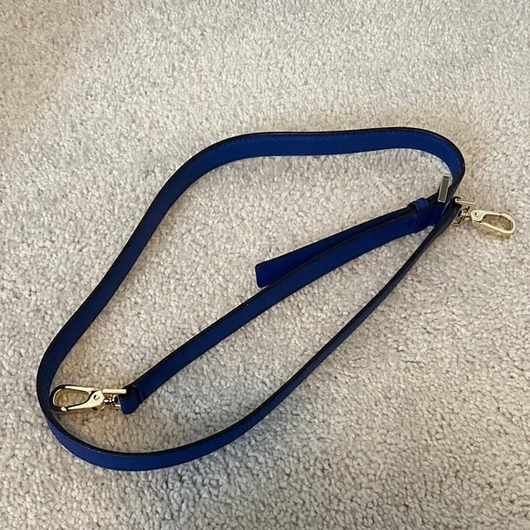 Kate Spade Newbury Lane Royal Blue Hyacinth Satchel - Picture 6 of 11